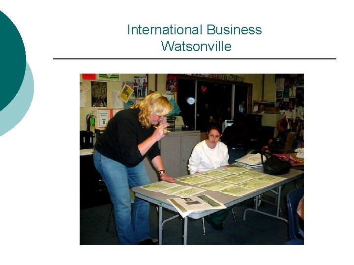 International Business Watsonville 