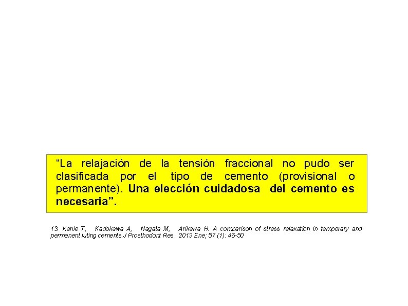 “La relajación de la tensión fraccional no pudo ser clasificada por el tipo de