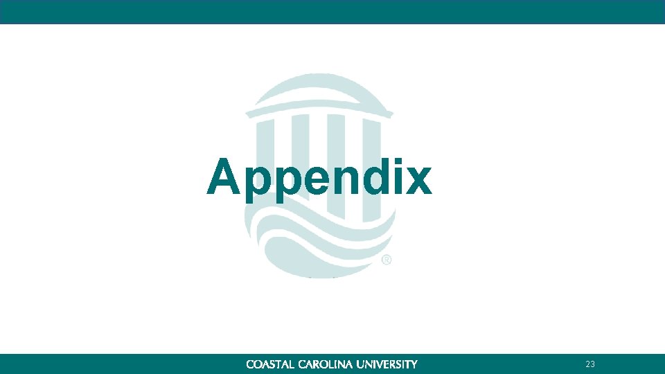 Appendix 23 Appendix 23