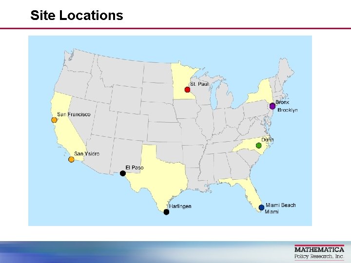 Site Locations 