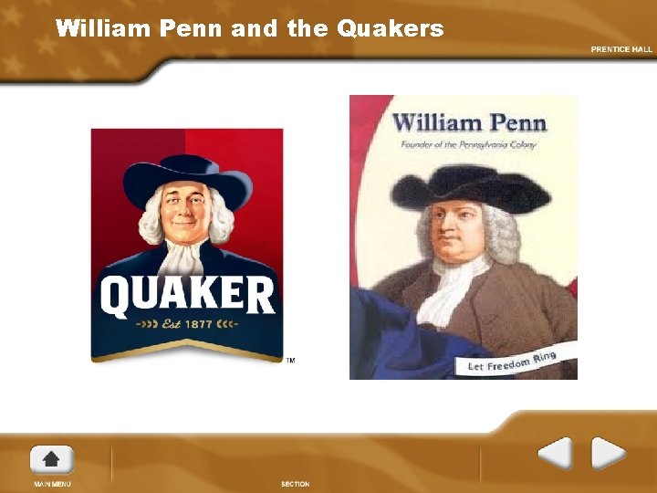 William Penn and the Quakers 