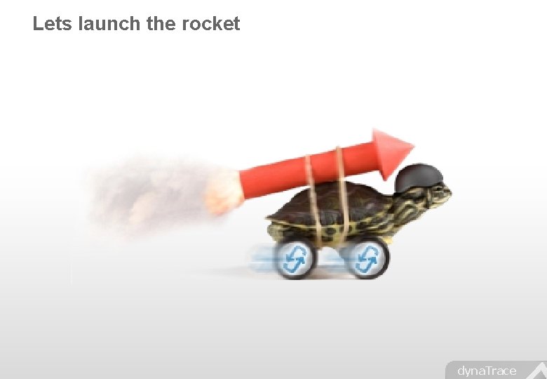 Lets launch the rocket dyna. Trace 