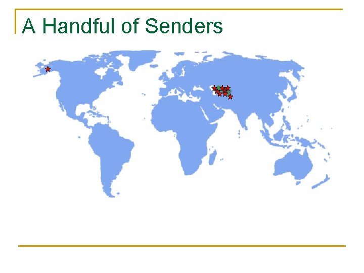 A Handful of Senders A Handful of Senders