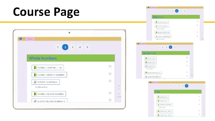Course Page Course Page