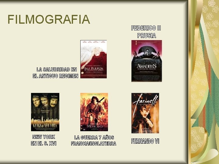 FILMOGRAFIA 