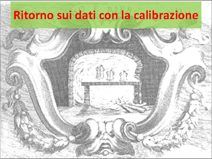 Ritorno sui dati con la calibrazione 