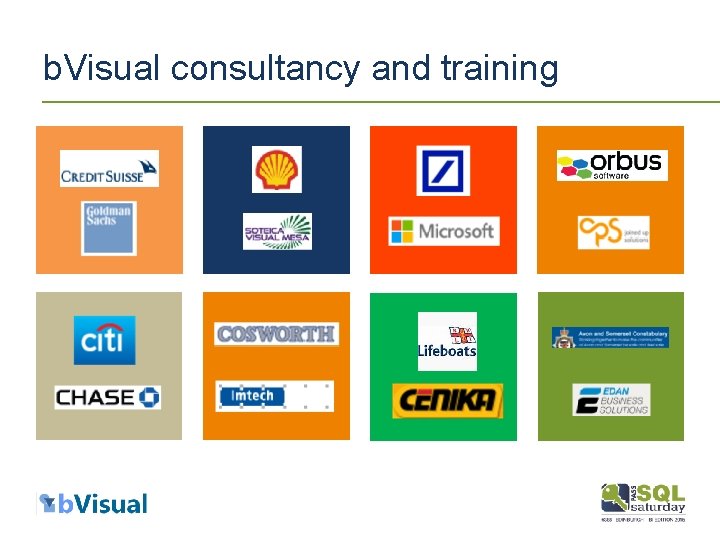b. Visual consultancy and training 