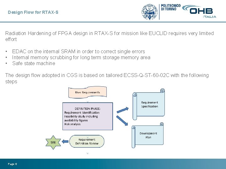 11042018 SEFUW Reprogrammable Flashbased FPGA on EUCLID mission