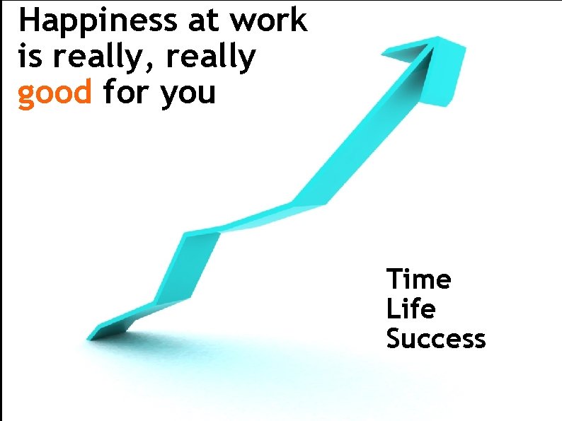 Happiness at work is really, really good for you Time Life Success 