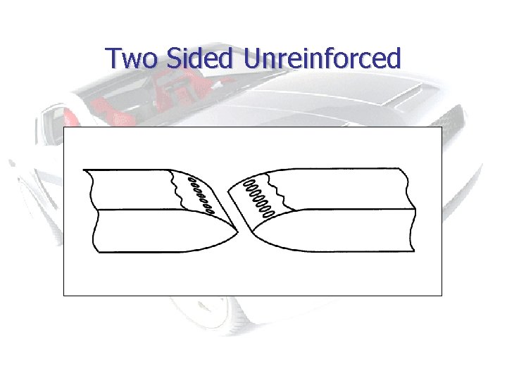 Two Sided Unreinforced 