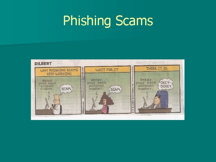 Phishing Scams 