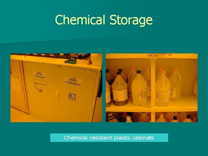 Chemical Storage Chemical resistant plastic cabinets 