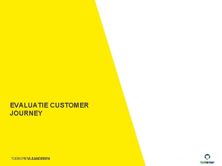 EVALUATIE CUSTOMER JOURNEY EVALUATIE CUSTOMER JOURNEY