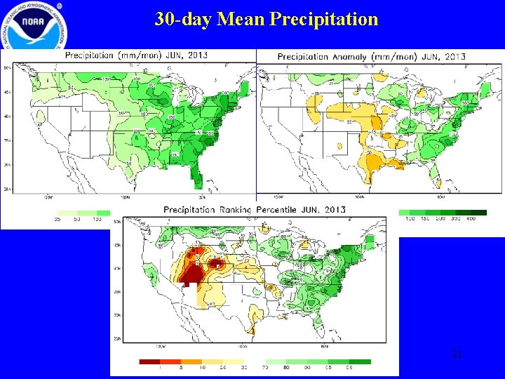 30 -day Mean Precipitation 21 