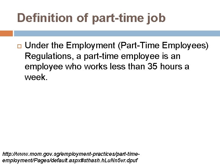 Youths Perception Towards Parttime Jobs Team 5 Hema