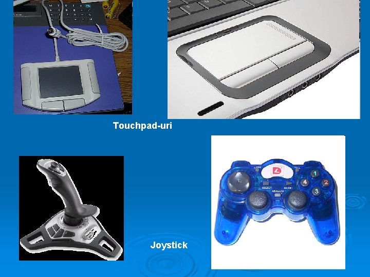 Touchpad-uri Joystick 