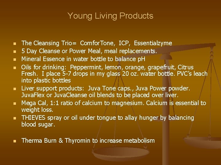 Young Living Products n n n n The Cleansing Trio= Comfor. Tone, ICP, Essentialzyme