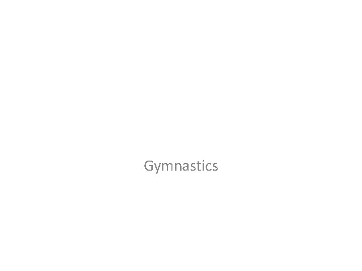 Gymnastics 