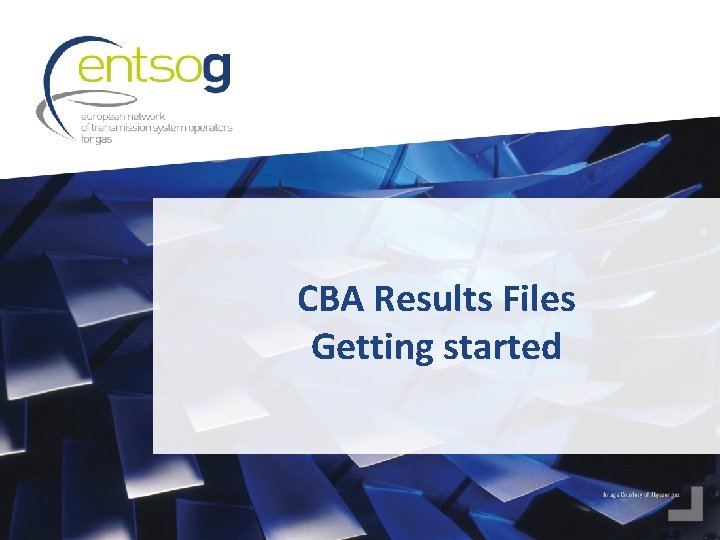 CBA Results Files Getting started 