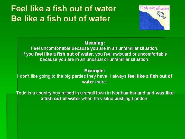 Idioms Are Phrases Which People Use In Everyday