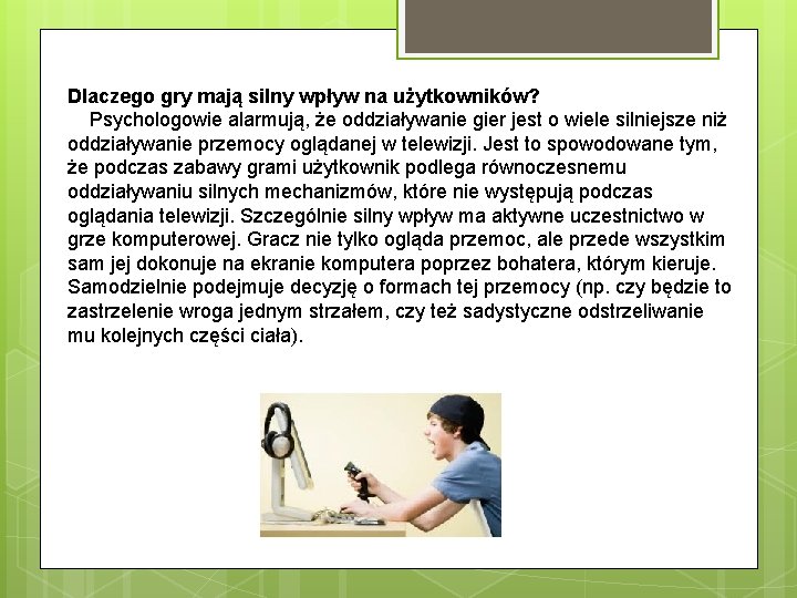 Dlaczego gry mają silny wpływ na użytkowników? Psychologowie alarmują, że oddziaływanie gier jest o