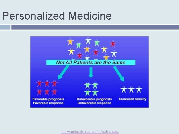 Personalized Medicine www. mdanderson. org/. . . /index. html 