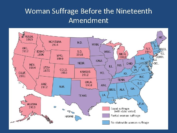 Woman Suffrage Before the Nineteenth Amendment 