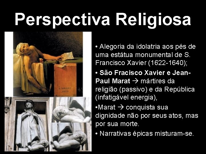 Perspectiva Religiosa • Alegoria da idolatria aos pés de uma estátua monumental de S. Perspectiva Religiosa • Alegoria da idolatria aos pés de uma estátua monumental de S.