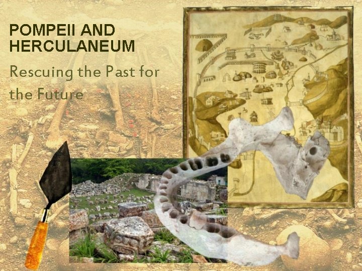 POMPEII AND HERCULANEUM Rescuing the Past for the Future 