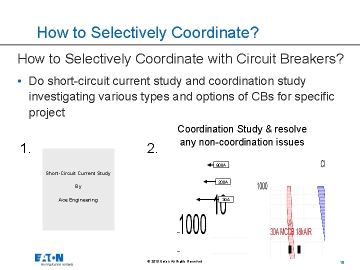 How to Selectively Coordinate? How to Selectively Coordinate with Circuit Breakers? • Do short-circuit