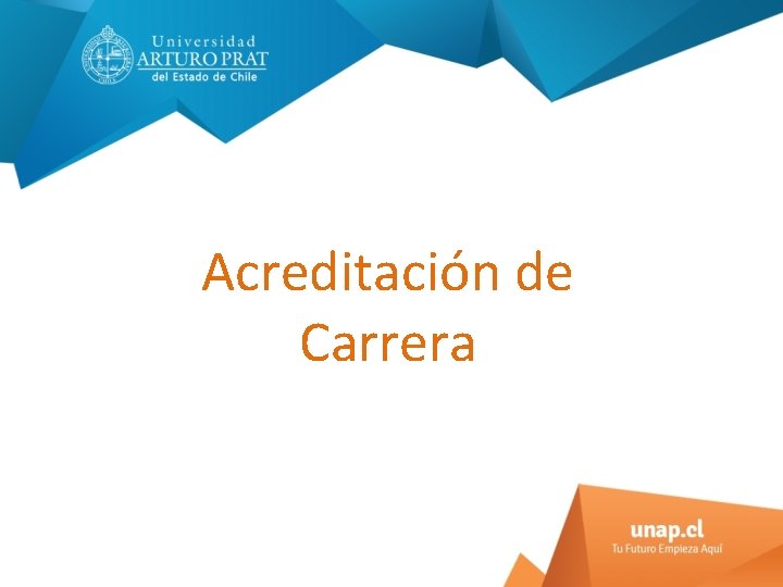 Acreditación de Carrera 