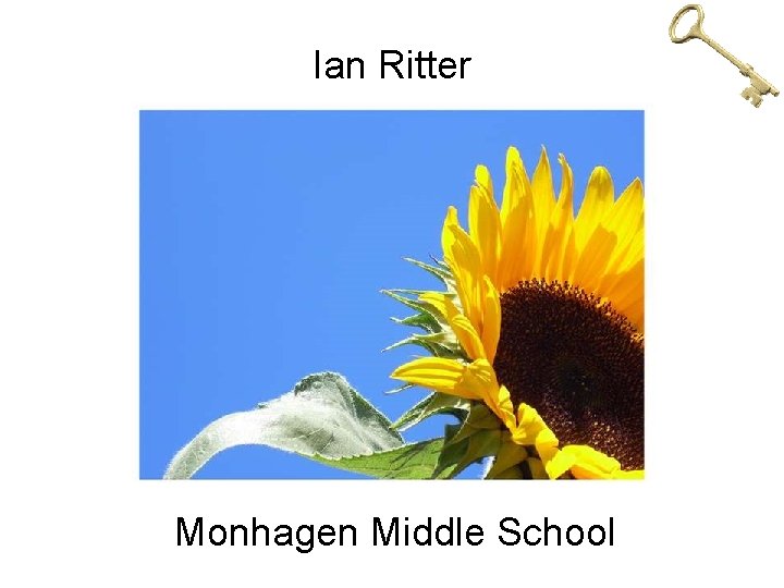 Ian Ritter Monhagen Middle School 