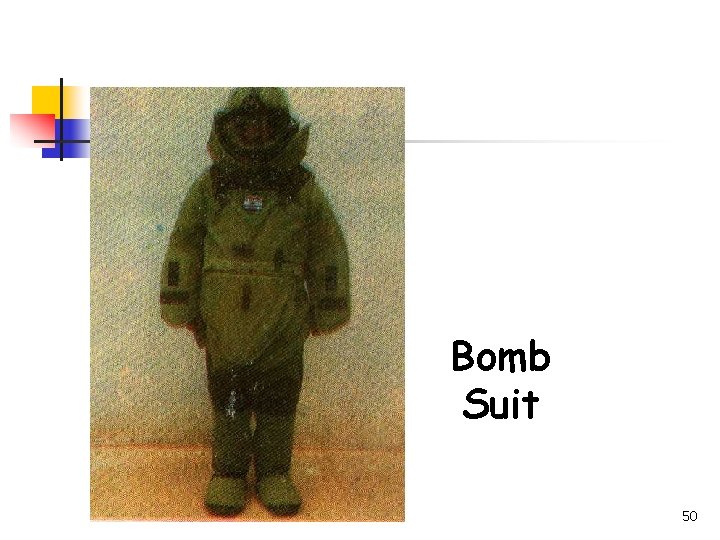 Bomb Disposal Gears Bomb Suit 50 