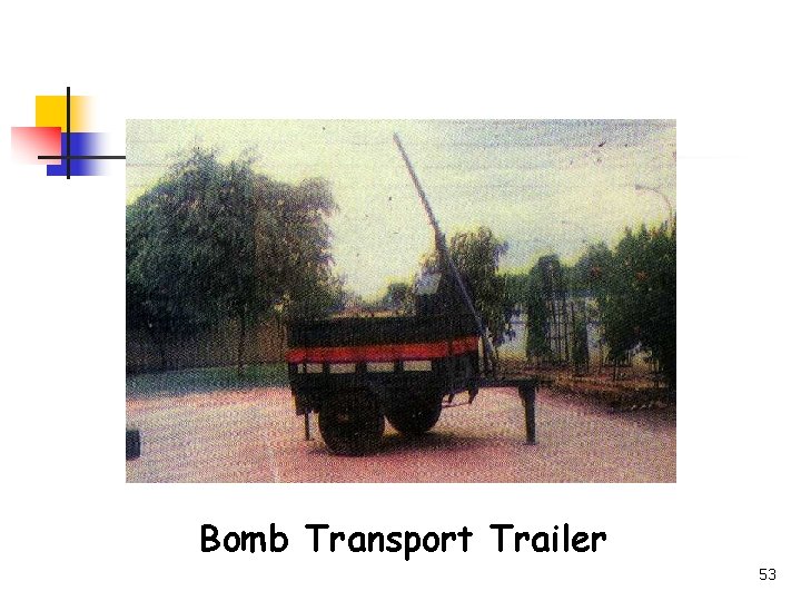 Bomb Disposal Gears Bomb Transport Trailer 53 