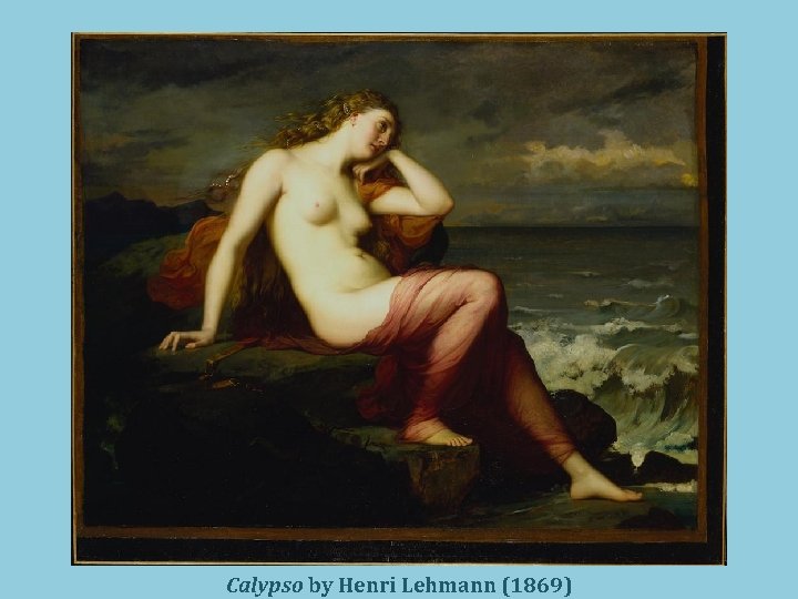 Calypso by Henri Lehmann (1869) 