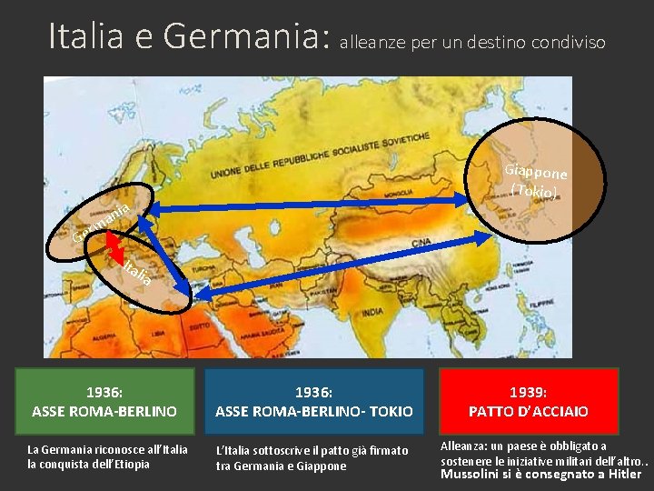 Italia e Germania: alleanze per un destino condiviso an m er Giappone (Tokio) ia