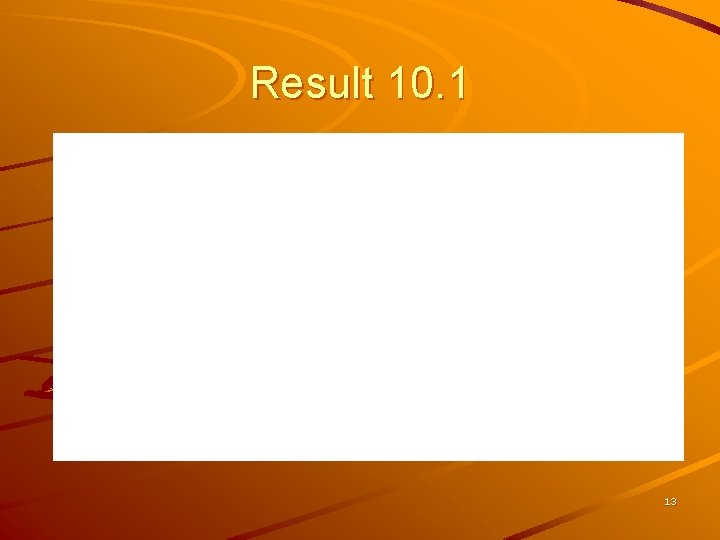 Result 10. 1 13 