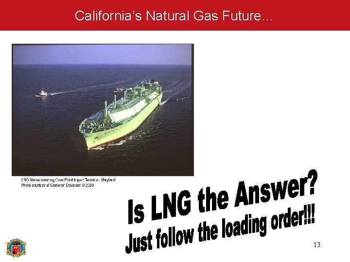 California’s Natural Gas Future… 13 