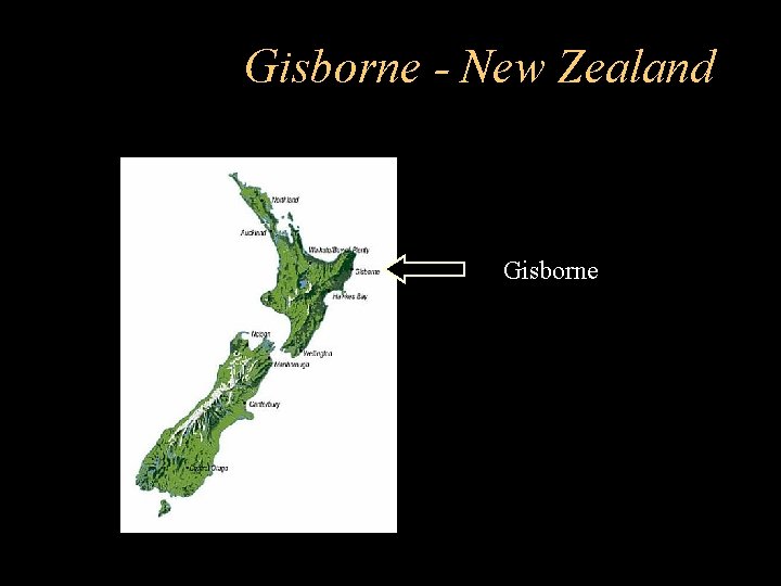 Gisborne - New Zealand Gisborne 