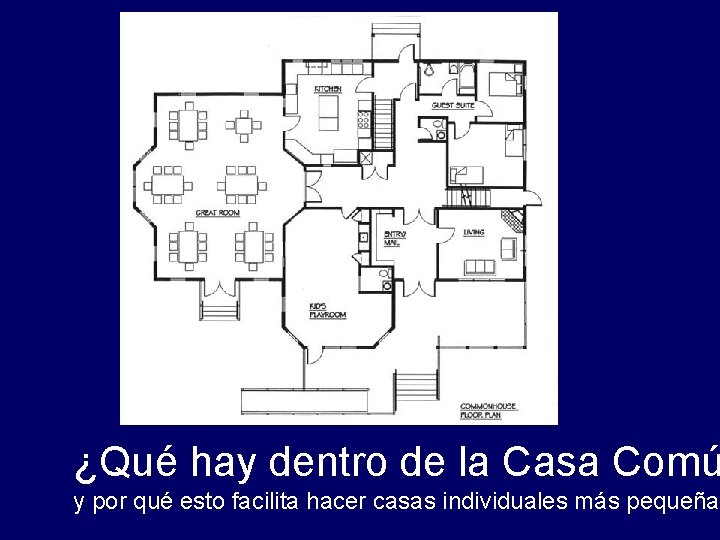 ¿Qué hay dentro de la Casa Comú y por qué esto facilita hacer casas