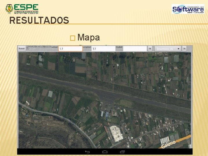 RESULTADOS � Mapa Cargado RESULTADOS � Mapa Cargado