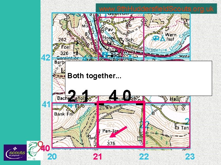 www. 9 th. Huddersfield. Scouts. org. uk 42 Both together. . . 41 40