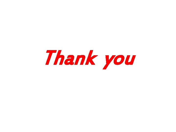 Thank you 