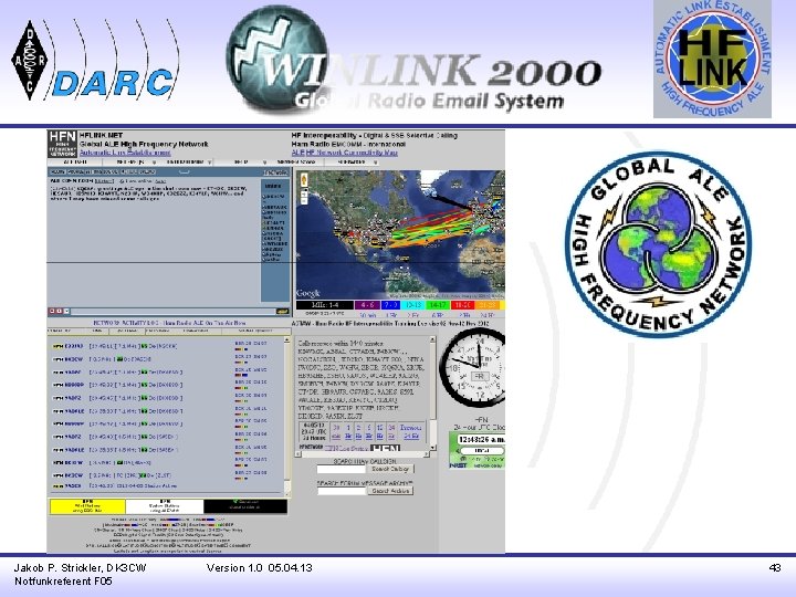 Jakob P. Strickler, DK 3 CW Notfunkreferent F 05 Version 1. 0 05. 04.