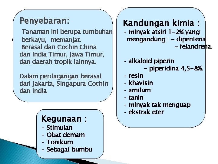 . Penyebaran: Tanaman ini berupa tumbuhan berkayu, memanjat. Berasal dari Cochin China dan India