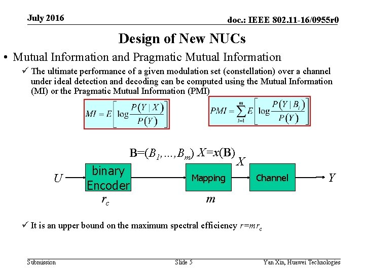 July 2016 doc. : IEEE 802. 11 -16/0955 r 0 Design of New NUCs July 2016 doc. : IEEE 802. 11 -16/0955 r 0 Design of New NUCs