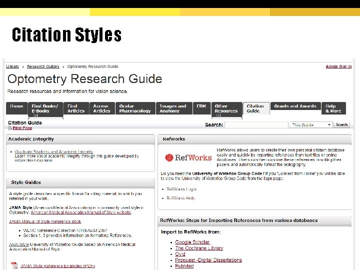 Citation Styles § Guides in the Reference Section § Ask us! 