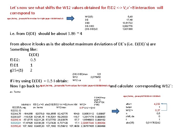 F 3 D 2 Energetics And Interaction With