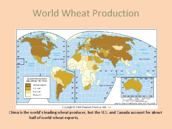 World Wheat Production China is the world’s leading wheat producer, but the U. S.