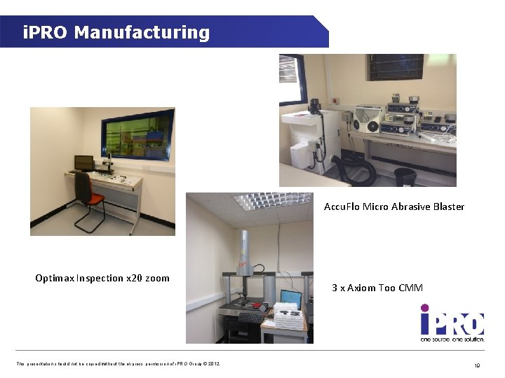 i. PRO Manufacturing Accu. Flo Micro Abrasive Blaster Optimax Inspection x 20 zoom This